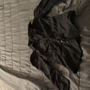 Black long sleeve blouse